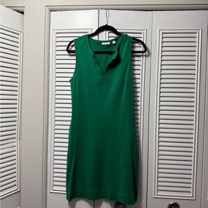 New York & Company Green Mini Dress